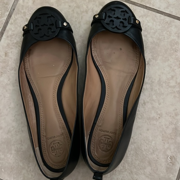Tory Burch Black Ballet Flats - Picture 6 of 14
